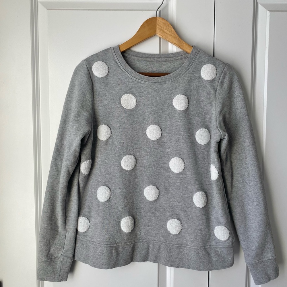 Boden sweatshirt with 2D polka dots